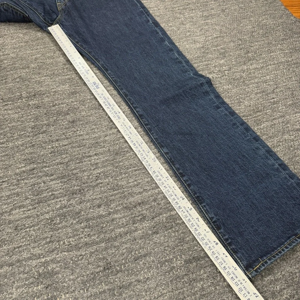 Levis Premium 517 Jeans Men 30x30 Blue Bootcut Medium Wash Demin Cotton Ranch